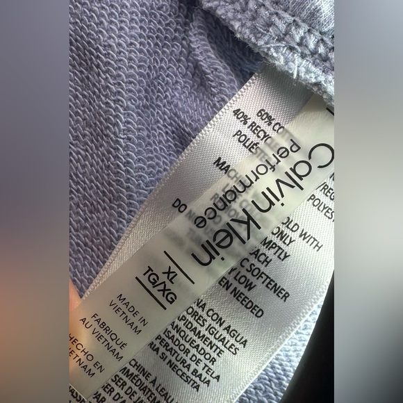 Calvin Klein Performance Women’s Shorts Color: Polar (light blue) - Picture 7 of 10